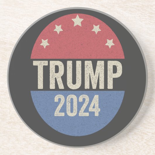 トランプ2024再おもしろいび選挙トランプ コースター (正面)
