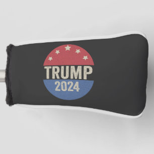 トランプ2024再おもしろいび選挙トランプ ゴルフヘッドカバー