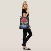 トランプ2024再おもしろいび選挙トランプ トートバッグ (モデル)