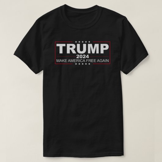 トランプ2024再びアメリカを自由にするクラシックTシャツ Tシャツ (デザイン正面)