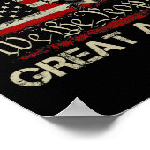 トランプ2024再びアメリカFの7月素晴らしの4日を作る ポスター (角)