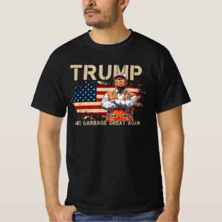 トランプ2024再びゴミを作素晴らしるトランプのゴミ Tシャツ