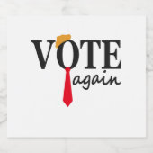 トランプ2024再び愛国的なアメリカの贈り物を投票 ビールラベル (シングルラベル)