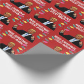 トランプ2024再素晴らし度クリスマス ラッピングペーパー (角)