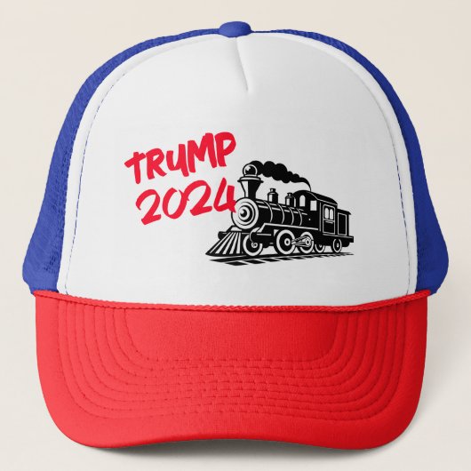 トランプ2024列車 キャップ (正面)