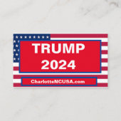 トランプ2024名刺 名刺 (正面)