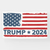 トランプ2024国旗アメリカ 横断幕 (横)
