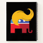 トランプ2024大統領の年選挙 ノートブック (裏面)