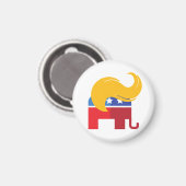 トランプ2024大統領の年選挙 マグネット (正面/裏面)