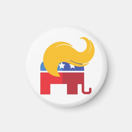 トランプ2024大統領の年選挙 マグネット (正面)