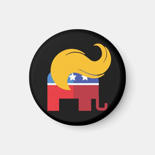 トランプ2024大統領の年選挙 マグネット (正面)