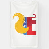 トランプ2024大統領の年選挙 横断幕 (縦)