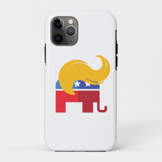 トランプ2024大統領の年選挙 Case-Mate iPhoneケース (裏面)