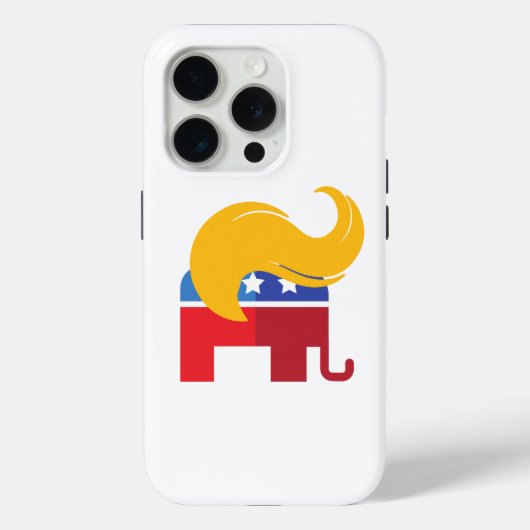 トランプ2024大統領の年選挙 Case-Mate iPhoneケース (裏面)