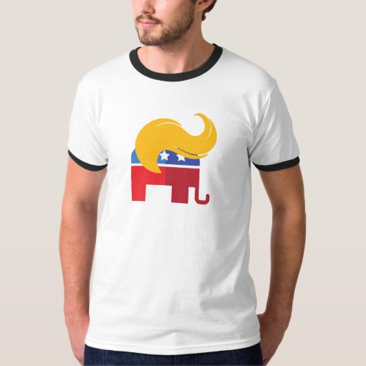 トランプ2024大統領の年選挙 Tシャツ (正面)