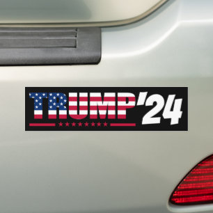 トランプ2024大統領キャンペーン バンパーステッカー
