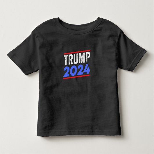 トランプ2024大統領ドナルドJr.マガ選挙 トドラーTシャツ (正面)