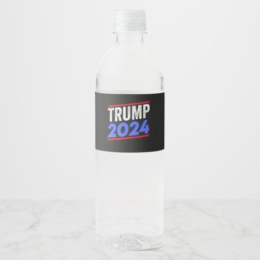 トランプ2024大統領ドナルドJr.マガ選挙 ペットボトルラベル (正面)