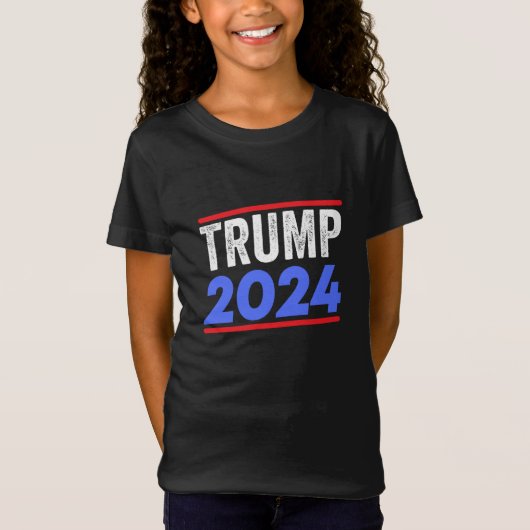 トランプ2024大統領ドナルドJr.マガ選挙 Tシャツ (正面)