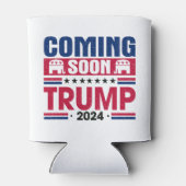 トランプ2024大統領登場予定 缶クーラー (裏面)