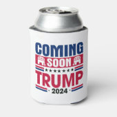 トランプ2024大統領登場予定 缶クーラー (缶裏面)