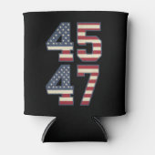 トランプ2024大統領45 47アメリカ合衆国ヴィンテージ 缶クーラー (正面)