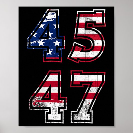 トランプ2024大統領 ポスター (正面)