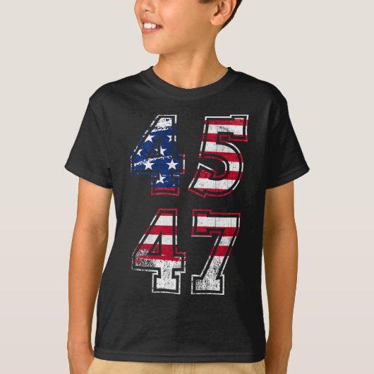 トランプ2024大統領 Tシャツ (正面)