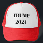 トランプ2024帽子 キャップ<br><div class="desc">トランプ2024レッドハット</div>