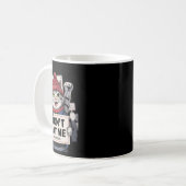 トランプ2024年おもしろ選挙猫食べないで コーヒーマグカップ (正面左)