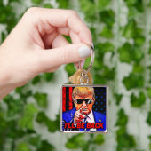 トランプ2024年に戻る俺は戻る キーホルダー (手)