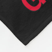 トランプ2024年のギャルビーおもしろいジを抜く フリースブランケット (角)