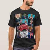 トランプ2024年の時代 Tシャツ (正面)
