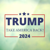 トランプ2024年アメリカを取り戻す ウィンドウサイン (シート3)