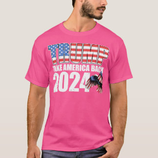 トランプ2024年アメリカを取り戻す Tシャツ