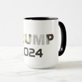 トランプ2024年 コーヒーマグ マグカップ (正面右)