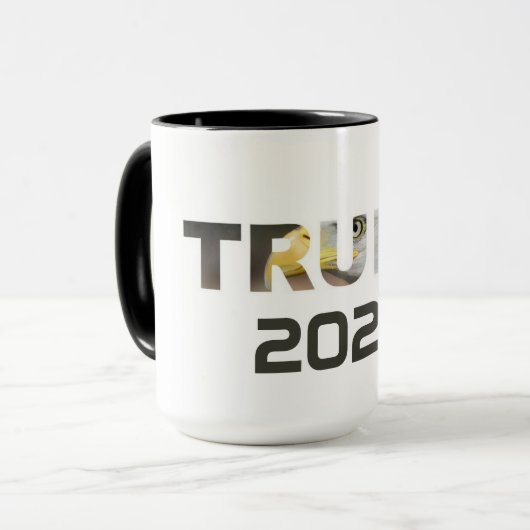 トランプ2024年 コーヒーマグ マグカップ (正面左)