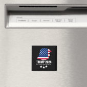 トランプ2024彼はそれを乗り越えて勝った マグネット (インサイチュ (食洗機))