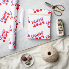 トランプ2024愛国的レトロヴィンテージ選挙 ラッピングペーパー