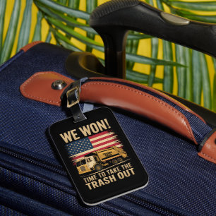 トランプ2024我々は勝利を勝ち取った2025 ラゲッジタグ