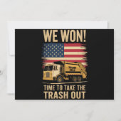 トランプ2024我々は勝利を勝ち取った2025 招待状 (正面)