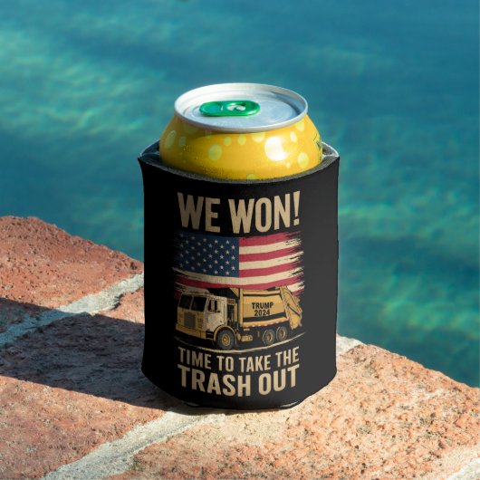 トランプ2024我々は勝利を勝ち取った2025 缶クーラー (インサイチュ プール)
