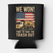 トランプ2024我々は勝利を勝ち取った2025 缶クーラー (正面)