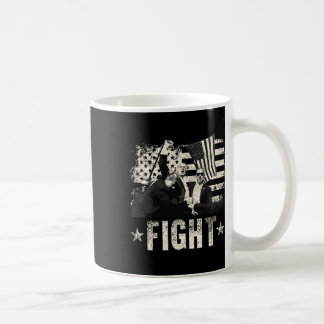 トランプ2024戦闘戦うドナルド・トランプ拳プム コーヒーマグカップ