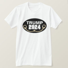 トランプ2024手錠 Tシャツ