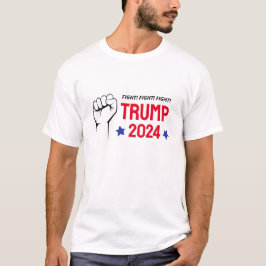 トランプ2024拳Tシャツ Tシャツ