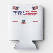 トランプ2024旗アメリカを連れ戻す男性女性 – Trum 缶クーラー (裏面)