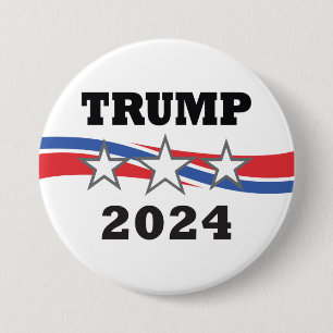 トランプ2024星とストライプズビクトリーキャンペーン 缶バッジ
