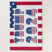 トランプ2024星とストライプ ジグソーパズル (縦)