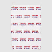 トランプ2024星 ゴルフタオル (正面)